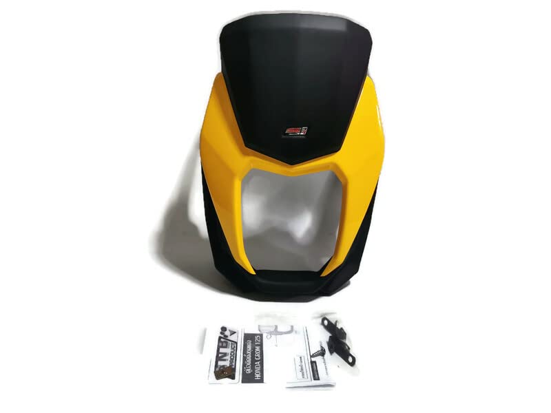 2022 Honda Grom Front Light Fairing Cover Cowl Replacement - Yellow & All Colors Available | Perfect for Motorcycle Customization & Protection