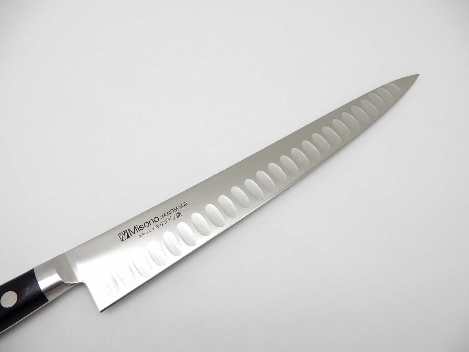 Misono Molybdenum Steel Sujihiki Knife - Razor Sharp Japanese Slicing Knife with Dimpled Blade for Sushi, Meat & Poultry - Perfect for Chefs & Home Cooking