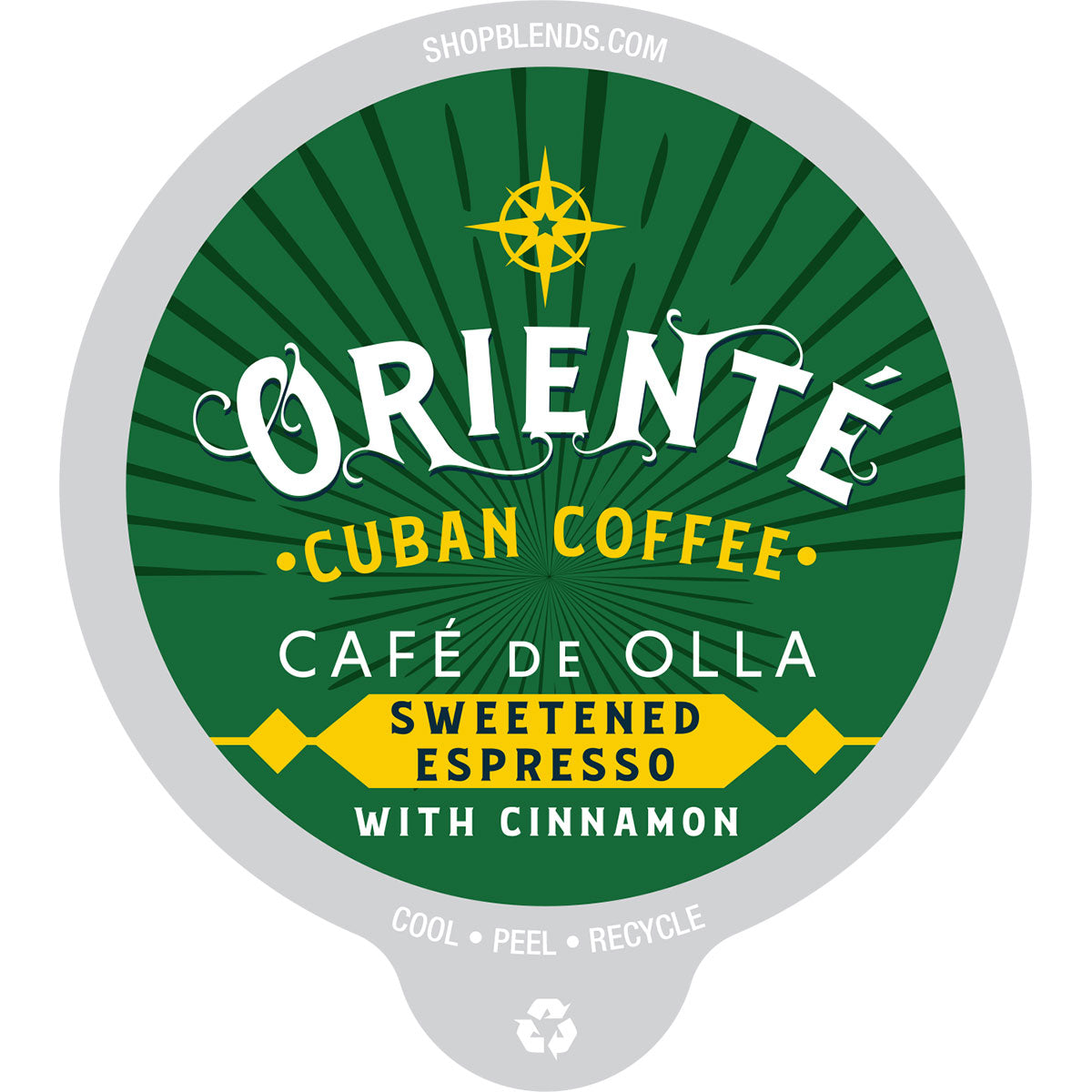 Oriente Cafe De Olla Dark Roast Coffee Pods - 100% Arabica Mexican Coffee Capsules for Nespresso Machines | Perfect for Breakfast, Office & Gift Giving