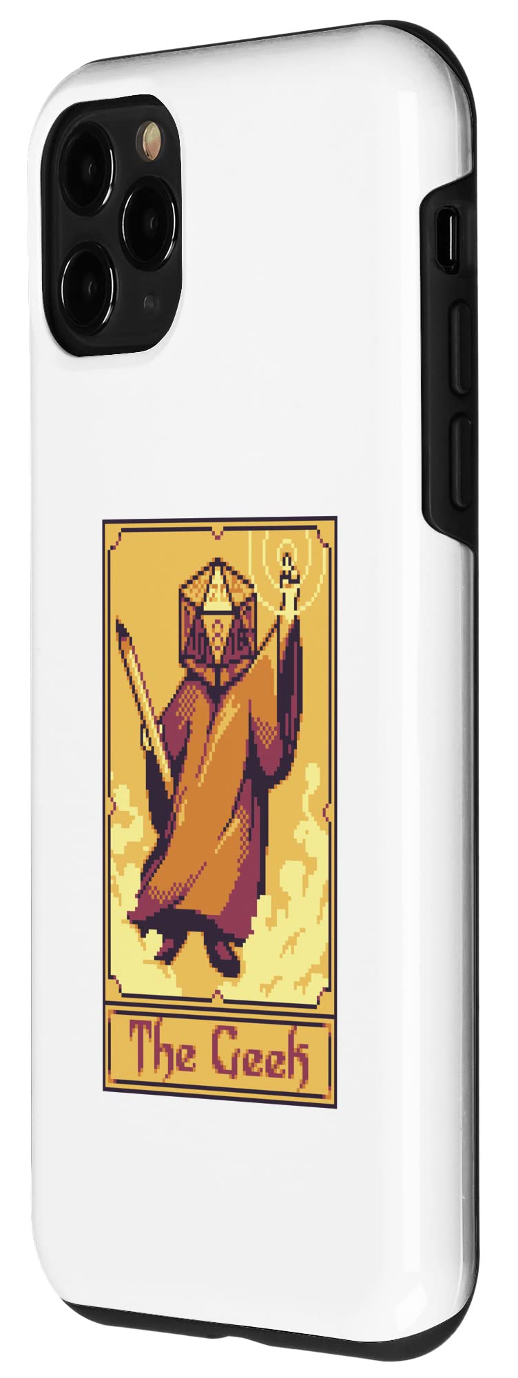 iPhone 11 Pro Case - Retro Pixel Art RPG Gaming Design for Tech Nerds & Geeks | Perfect for Tabletop Gaming, D&D Sessions & Geek Culture Enthusiasts
