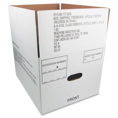Shipping Boxes - 8115 Corrugated Fiberboard Boxes for Secure Packaging | Ideal for E-commerce, Moving & Storage