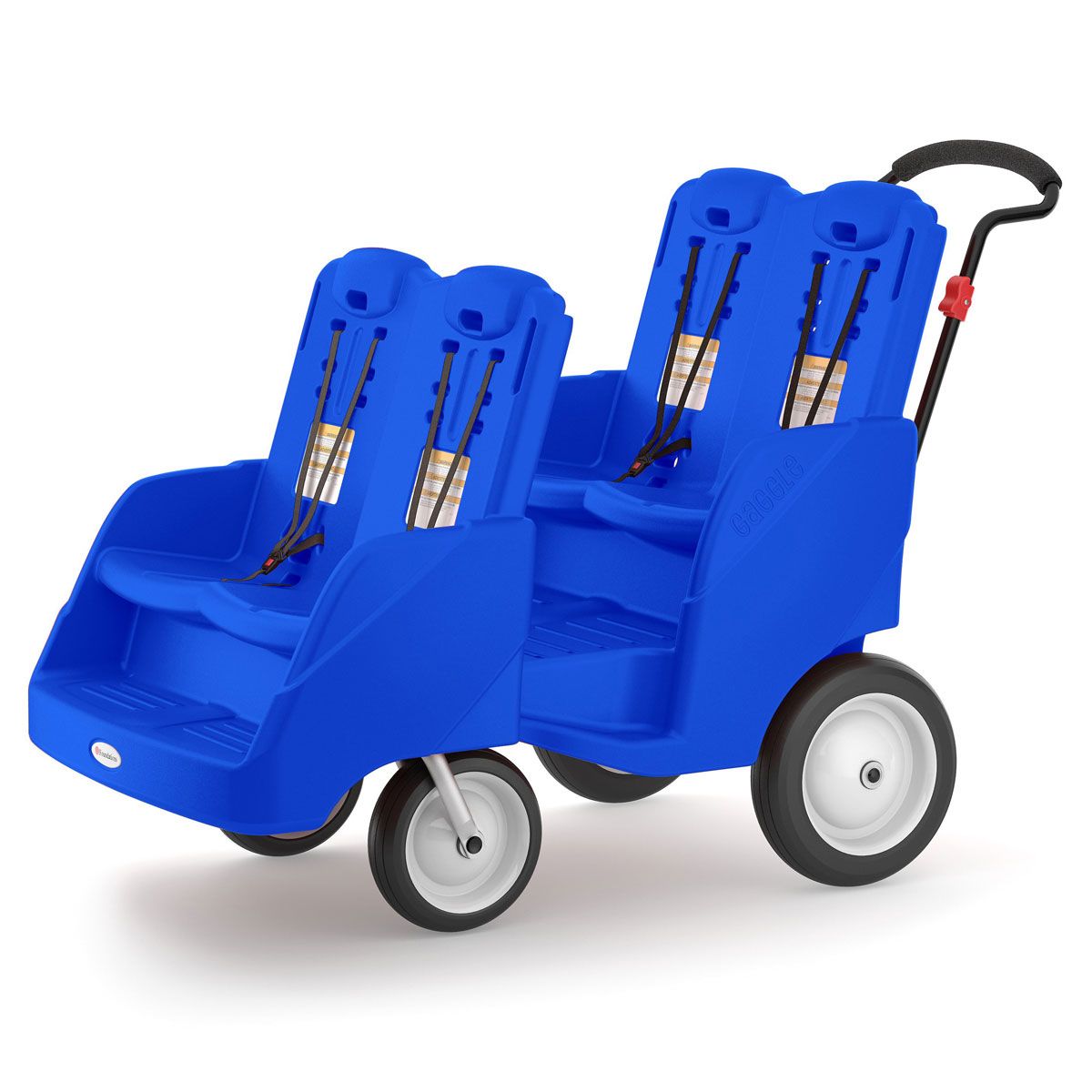 Gaggle Parade 4-Seater Buggy Stroller - Lightweight Quad Stroller for Multiple Kids, Perfect for Family Outings, Shopping & Theme Park Visits