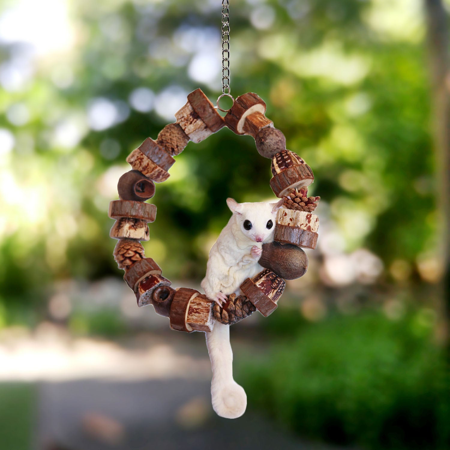Woodland Hoop Earrings for Women - Handmade Boho Nature-Inspired Jewelry - Perfect for Outdoor Adventures, Festivals & Everyday Wear