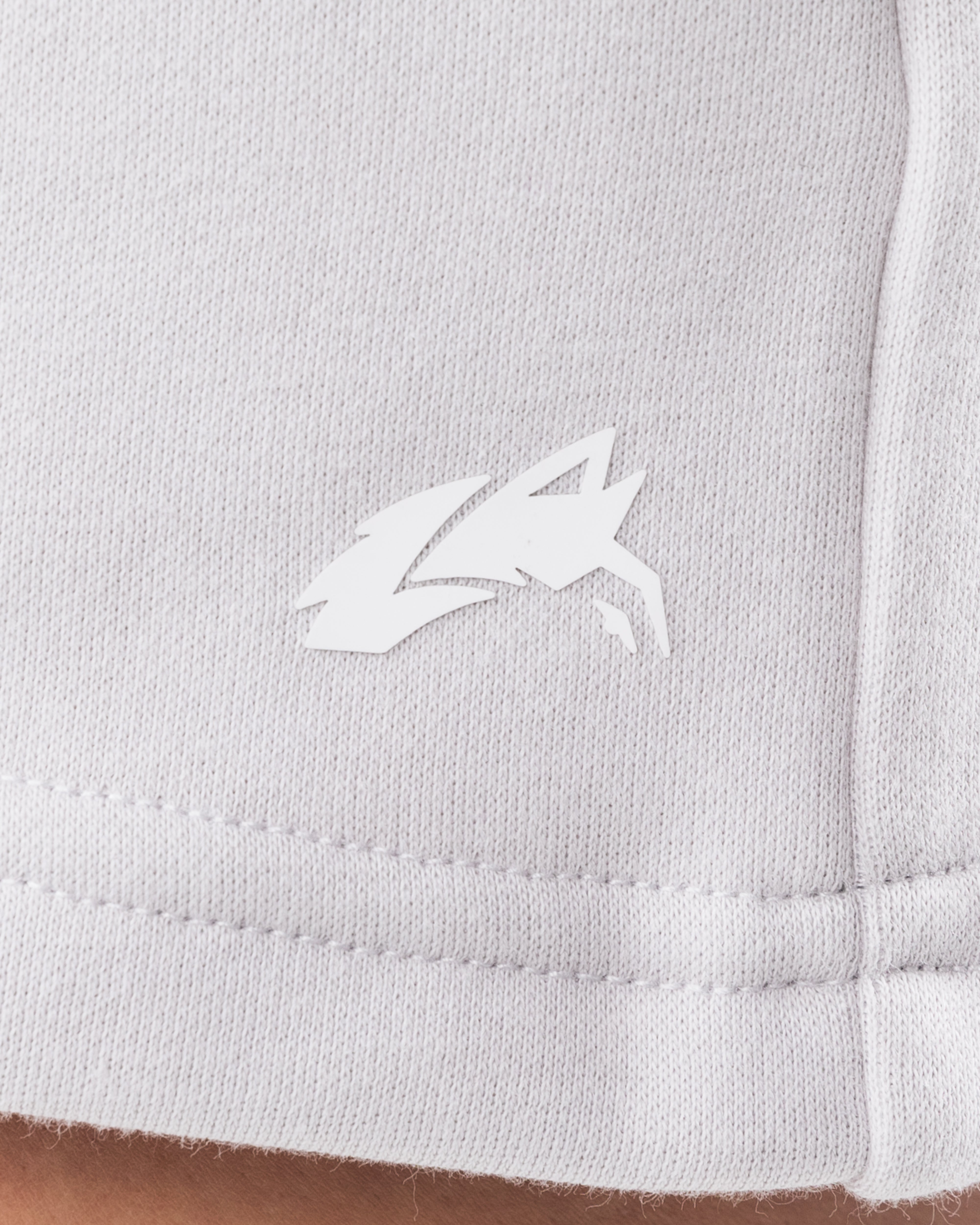Men's Athletic Sweat Shorts - White Smoke Color - Perfect for Gym, Running & Casual Wear