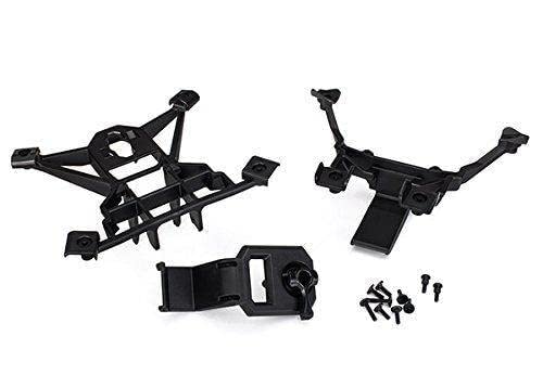Traxxas X-Maxx Front & Rear Body Mounts - Heavy-Duty Replacement Parts for RC Truck - Perfect for Off-Road Racing & Bashing