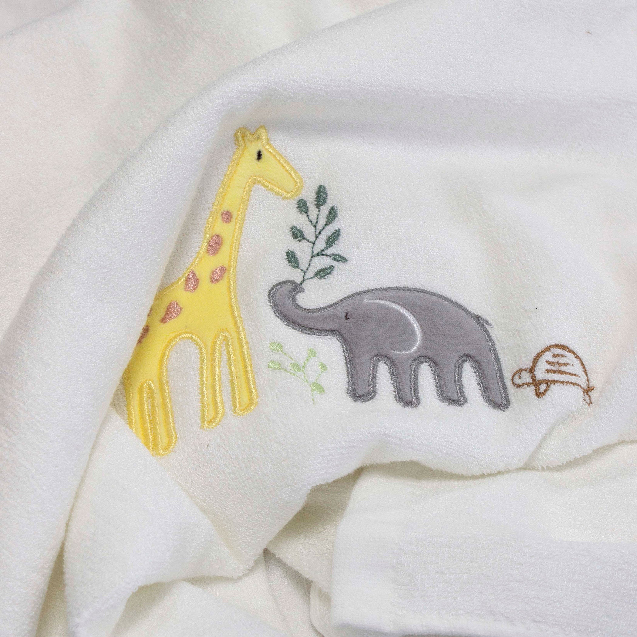Premium Jungle Bamboo Bath Towel Set - 2 Pack, Soft & Absorbent, Eco-Friendly - Perfect for Spa, Bath, and Beach Use