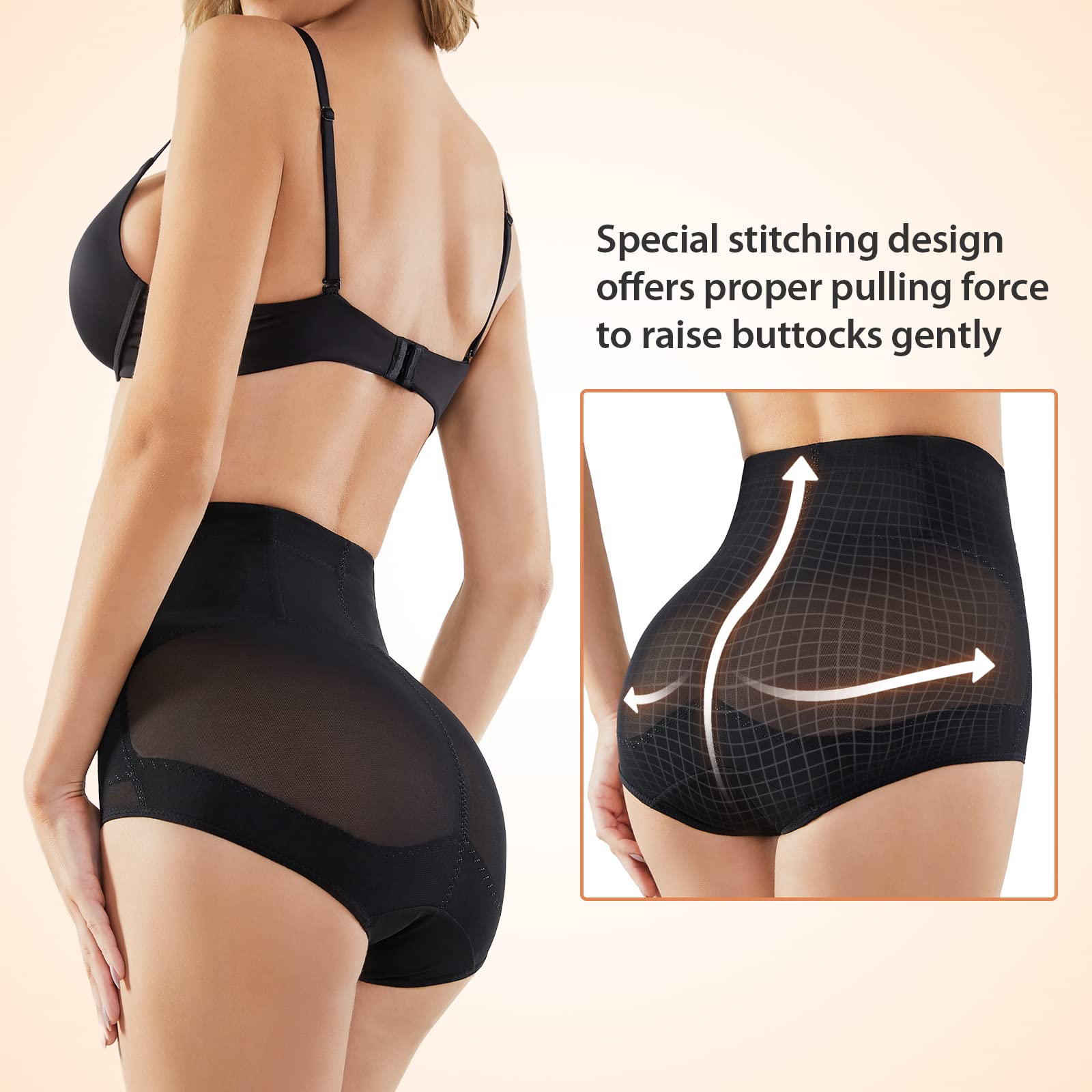 SIMIYA High Waisted Tummy Control Shapewear for Women - Firm Control, Soft & Comfortable Body Shaper Panty - Perfect for Everyday Wear, Workouts & Special Occasions