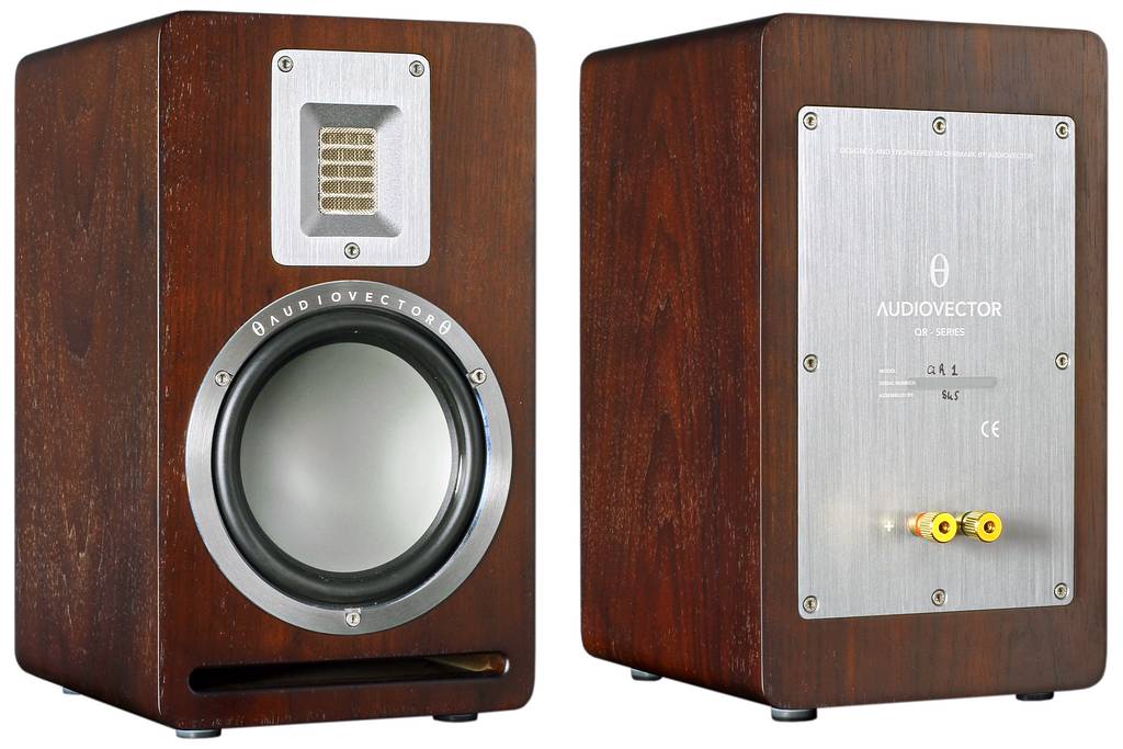 Audiovector QR 1 SE Bookshelf Speakers (Pair) - High-End HiFi Sound for Home Theater & Music Listening | Audiophile-Grade Compact Speakers for Living Room, Studio & Office