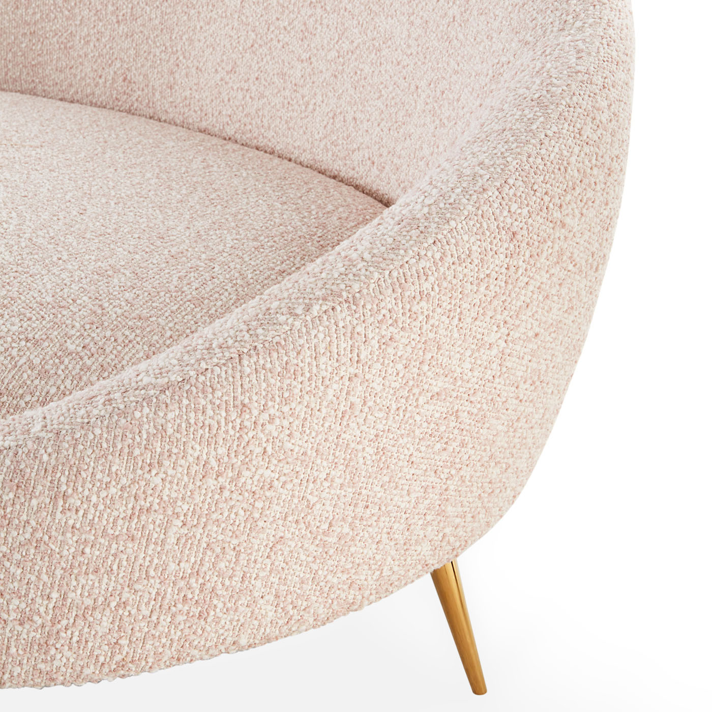 Ether 94 Curved Sofa - Modern Sectional Couch for Living Room, Lounge & Office - Comfortable L-Shaped Sofa Bed with Premium Fabric
