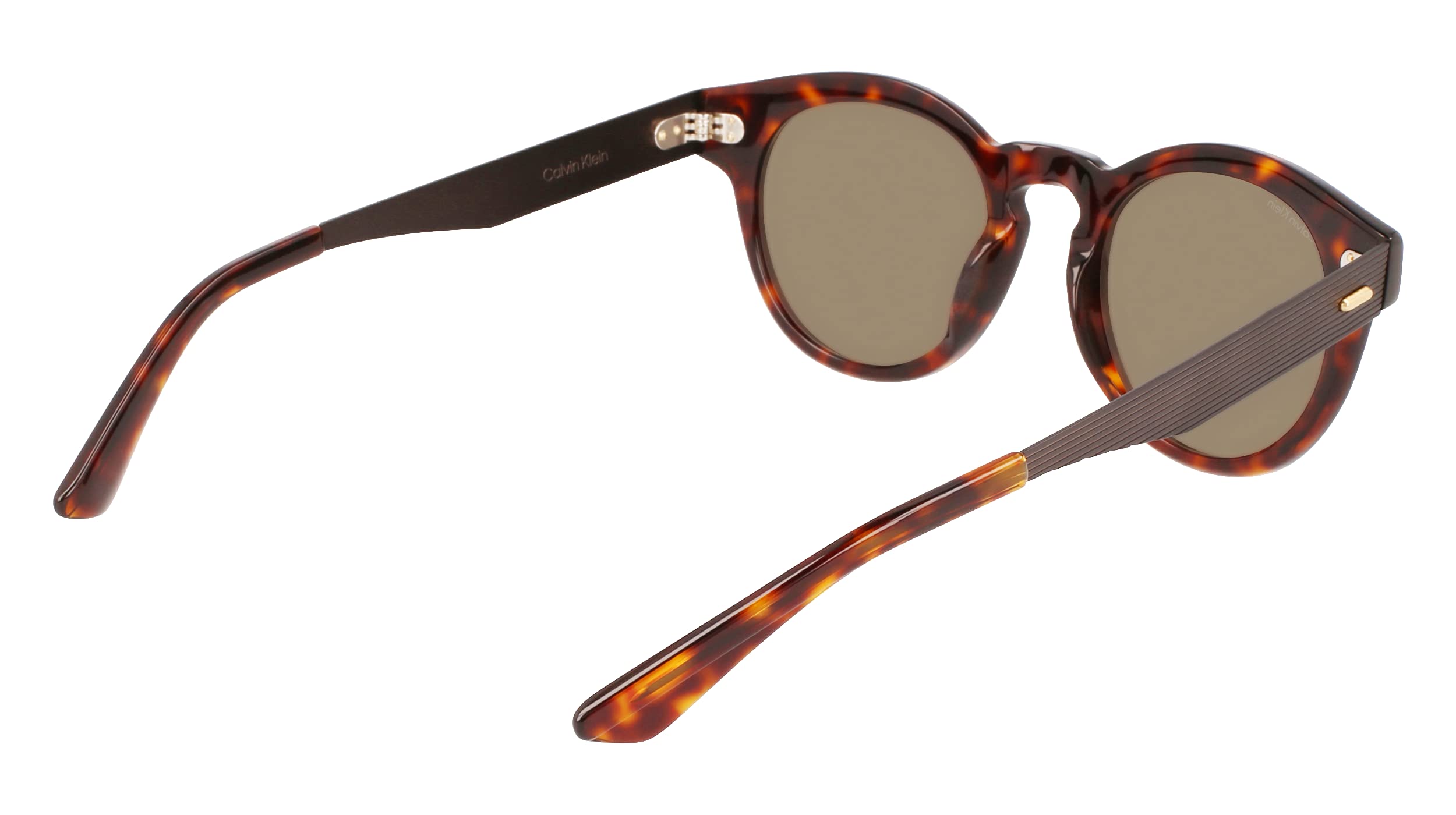 Calvin Klein CK21527S Panto Sunglasses for Women & Men - Polarized UV Protection - Fashionable Aviator Style for Outdoor, Driving & Travel