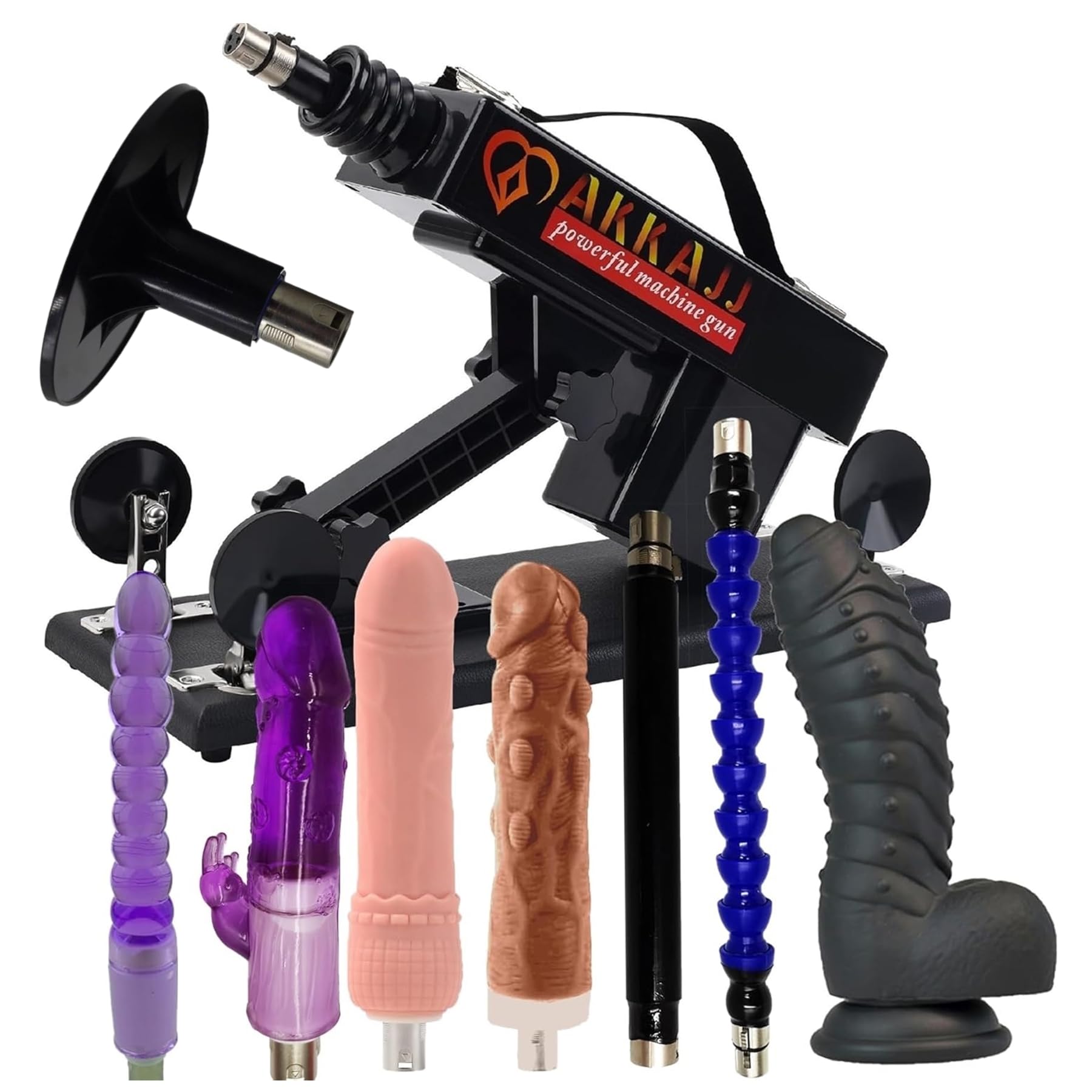 Powerful Automatic Thrusting Sex Machine for Men & Women - Multi-Angle Adjustable Hands-Free Adult Toy with Extension Rod - Perfect for Solo Play & Couples Intimacy (Bedroom Use, Discreet Packaging)
