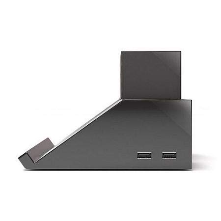 Atomi Qi Desktop Charging Organizer - Wireless Phone Charger Stand with Multi-Device Holder for iPhone, Samsung, AirPods - Perfect for Office Desk, Nightstand, and Home Organization