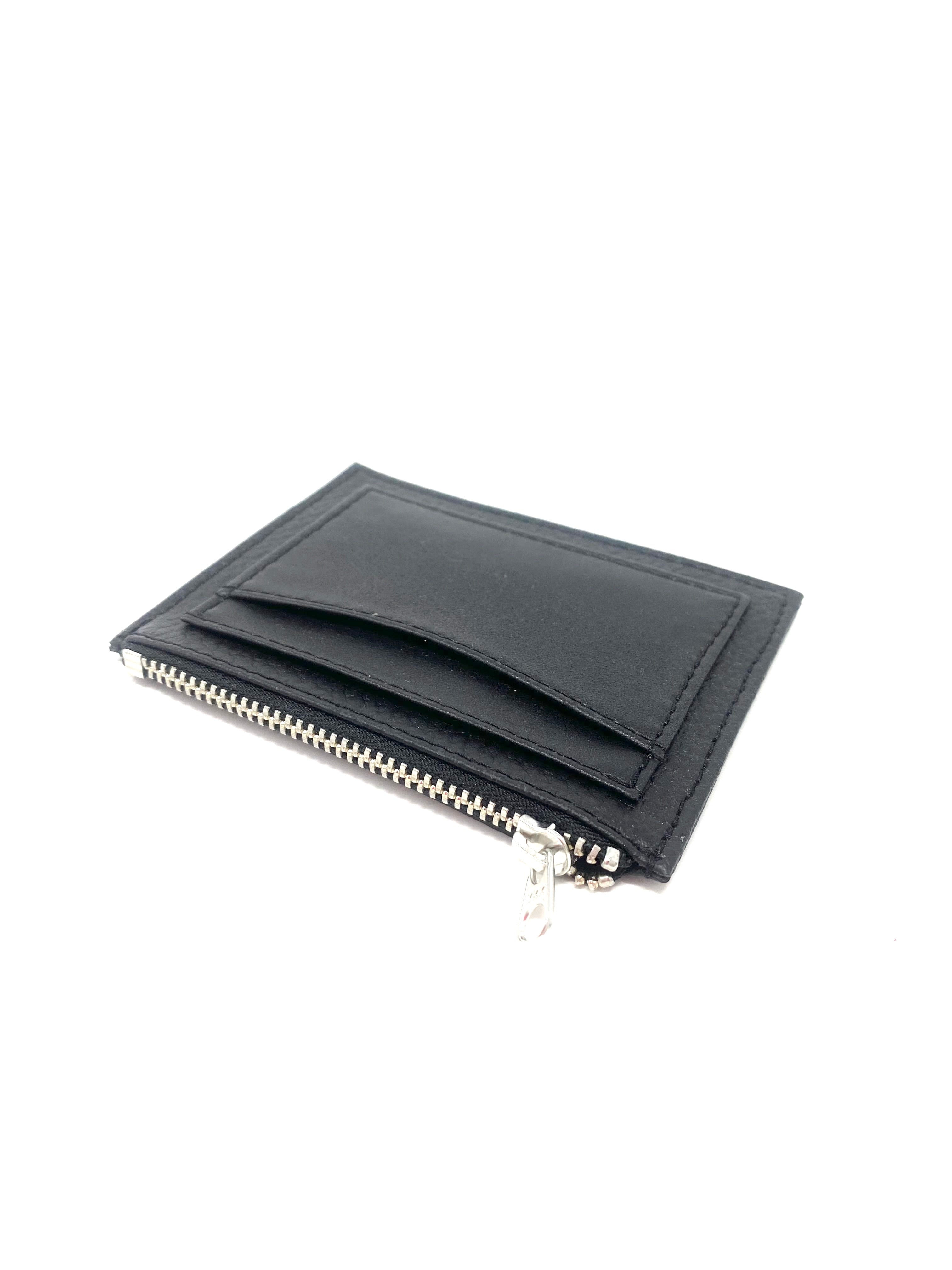 Premium Novacas Brit Wallet in Black - Slim RFID Blocking Leather Wallet for Men - Perfect for Everyday Use, Travel & Business