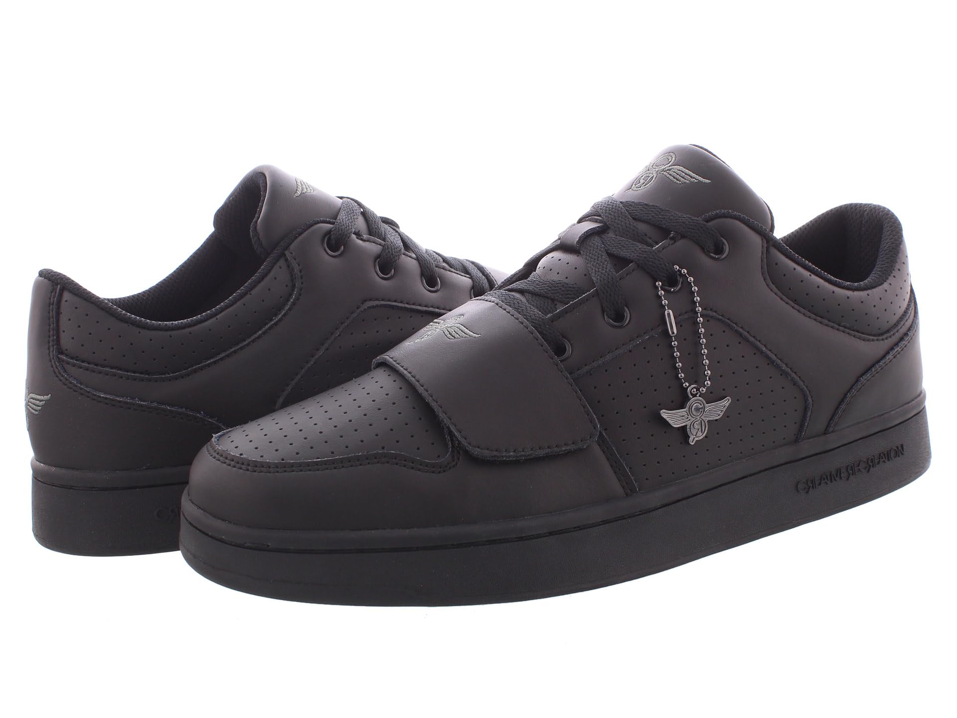 Creative Recreation Cesario Low Men's Sneakers - Size 12 Black | Casual Comfort Shoes for Walking, Work & Everyday Wear