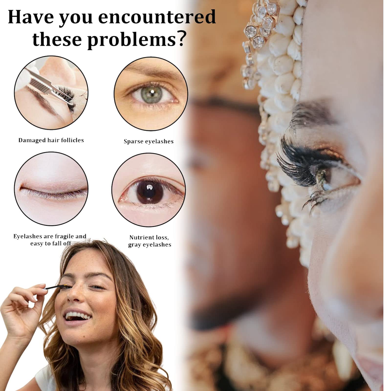 Best Eyelash Growth Serum for Longer, Thicker Lashes & Brows – Organic, Fast-Acting Formula for Natural Lash Enhancement | Perfect for Daily Use, Special Occasions & Sensitive Eyes