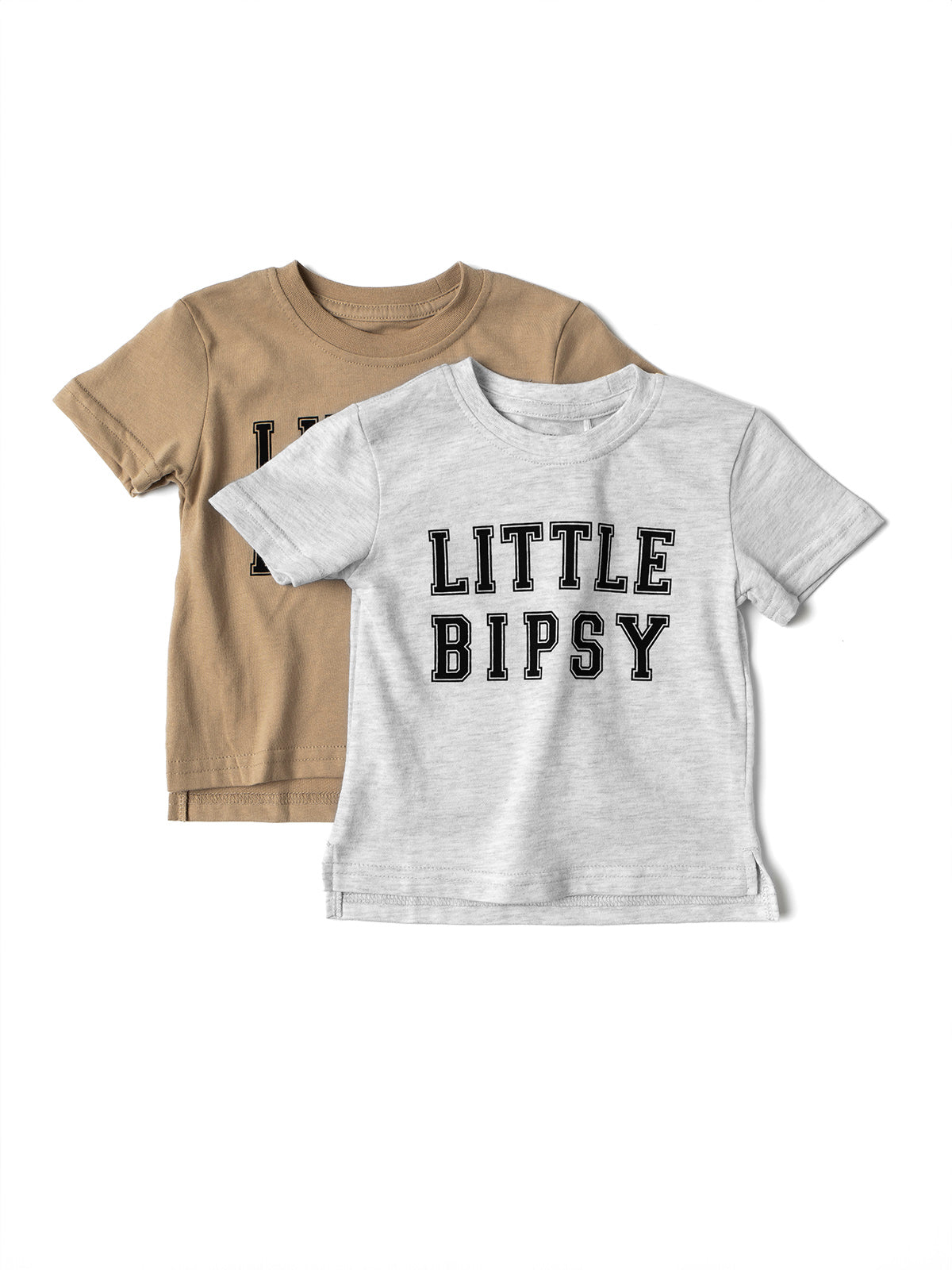 LB Collegiate T-Shirt for Men & Women - Soft Cotton Grey Tee - Casual Wear for College, Street Style & Everyday Outfits