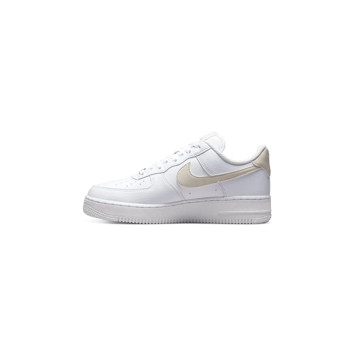 Nike Air Force 1 Low Women's Sneakers - White Leather Casual Shoes for Walking, Running & Gym | Perfect for Everyday Wear, Street Style & Athletic Activities