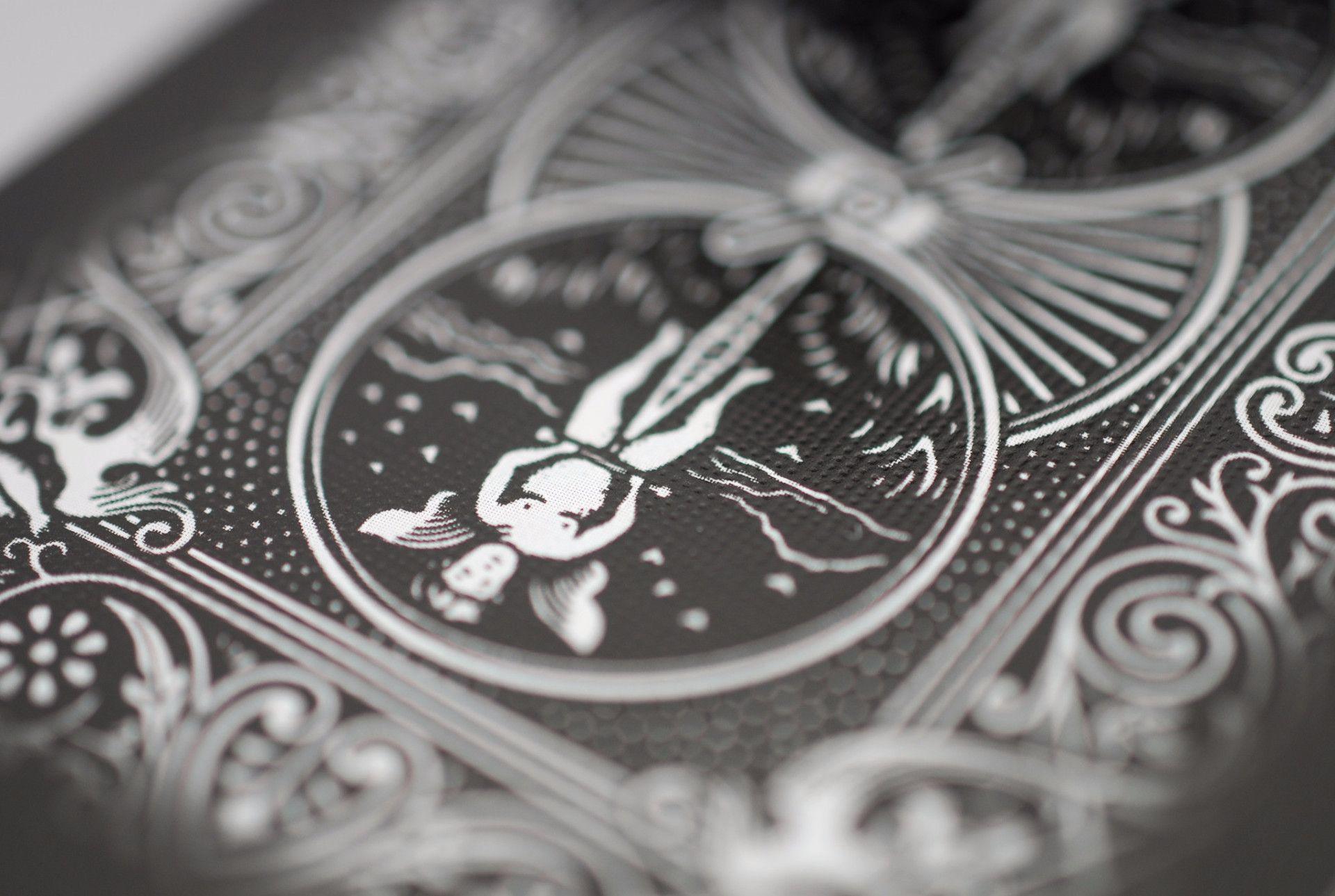 Bicycle® Black Ghost Playing Cards - Premium Quality Poker Cards for Magic Tricks, Cardistry & Casino Games - Perfect for Professional Magicians & Card Enthusiasts