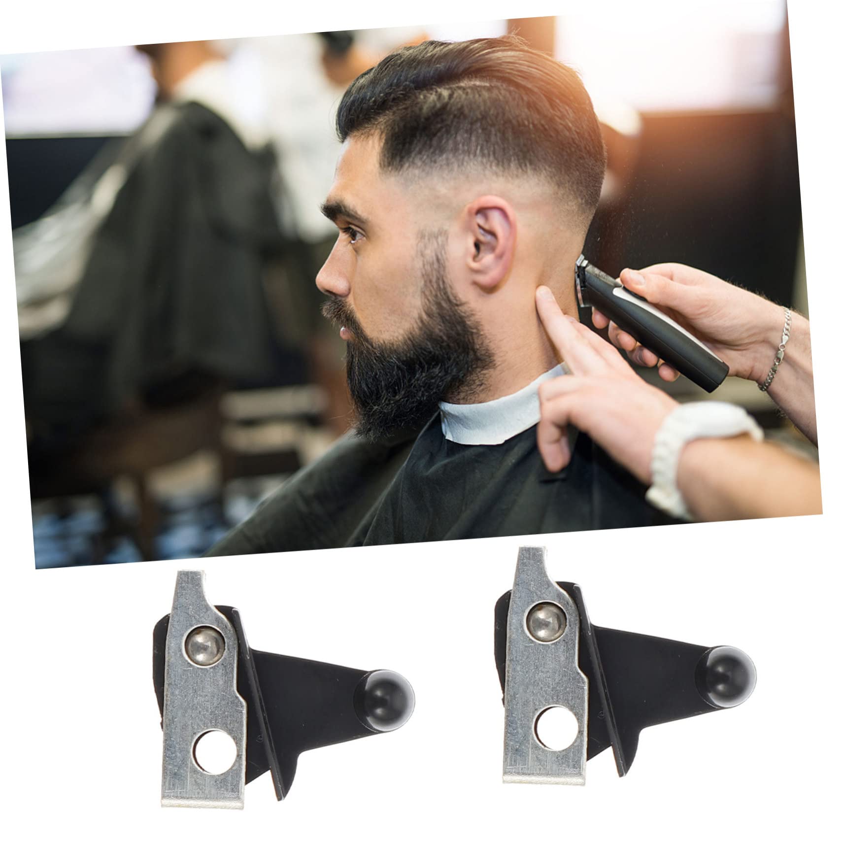 **MERRYHAPY Hair Clipper Replacement Power Switch for 8148/8591 Series - Durable Plastic & Copper - Perfect for Barbershops & Home Haircuts**