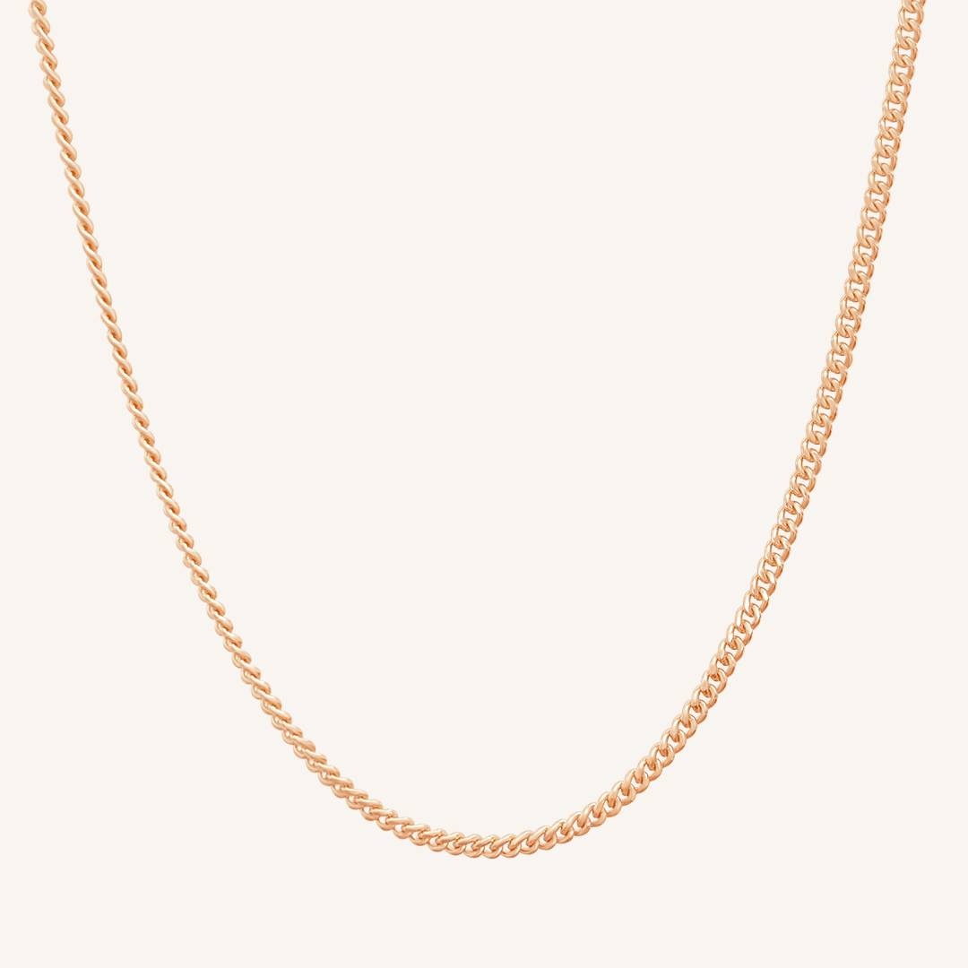 Stylish 50cm Curb Chain Necklace for Women & Men - Perfect for Layering, Gifts & Everyday Wear