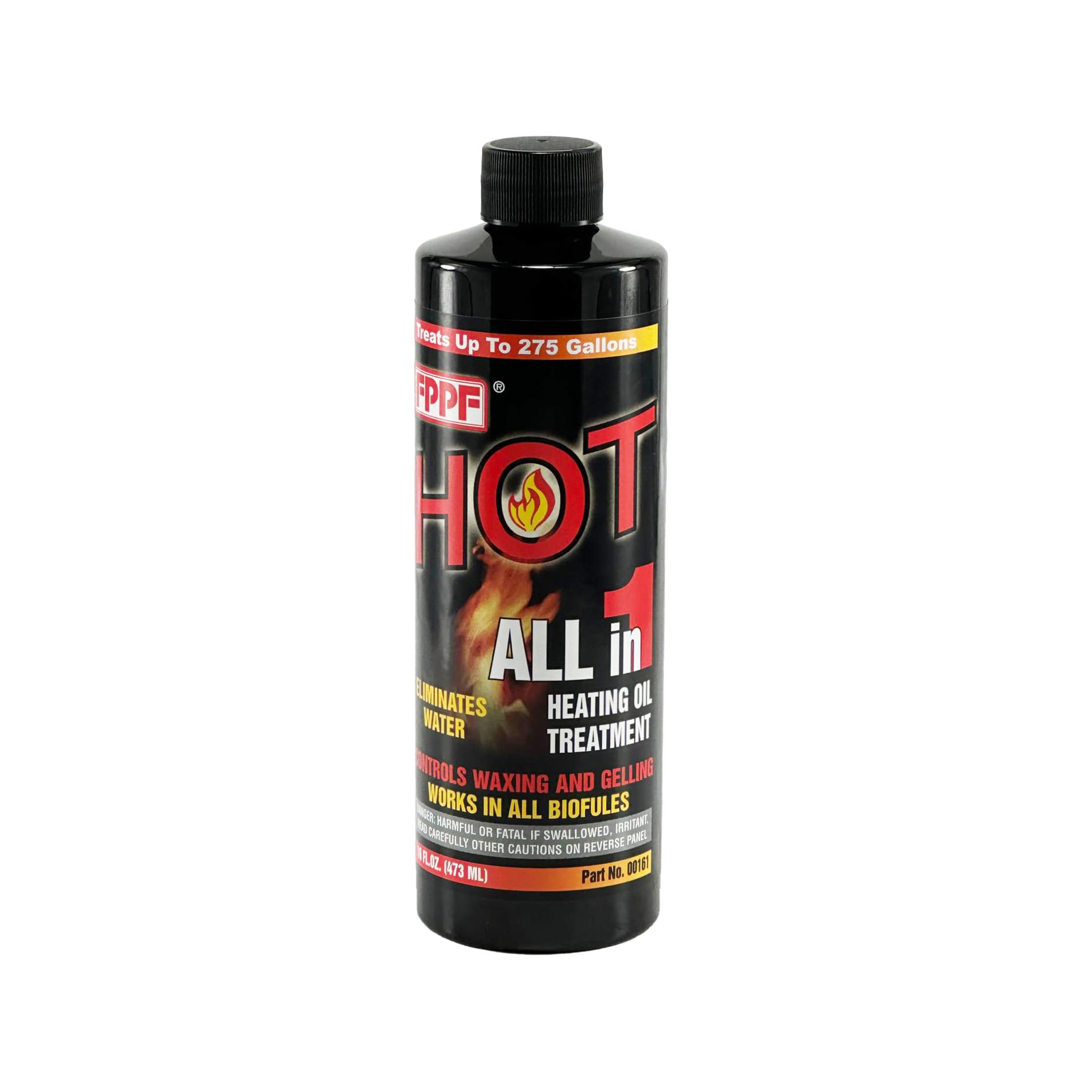Best 4-in-1 Heating Oil Treatment Additive - Case of 24 Bottles (16oz Each) for Fuel Efficiency & Engine Protection | Home Heating & Industrial Use