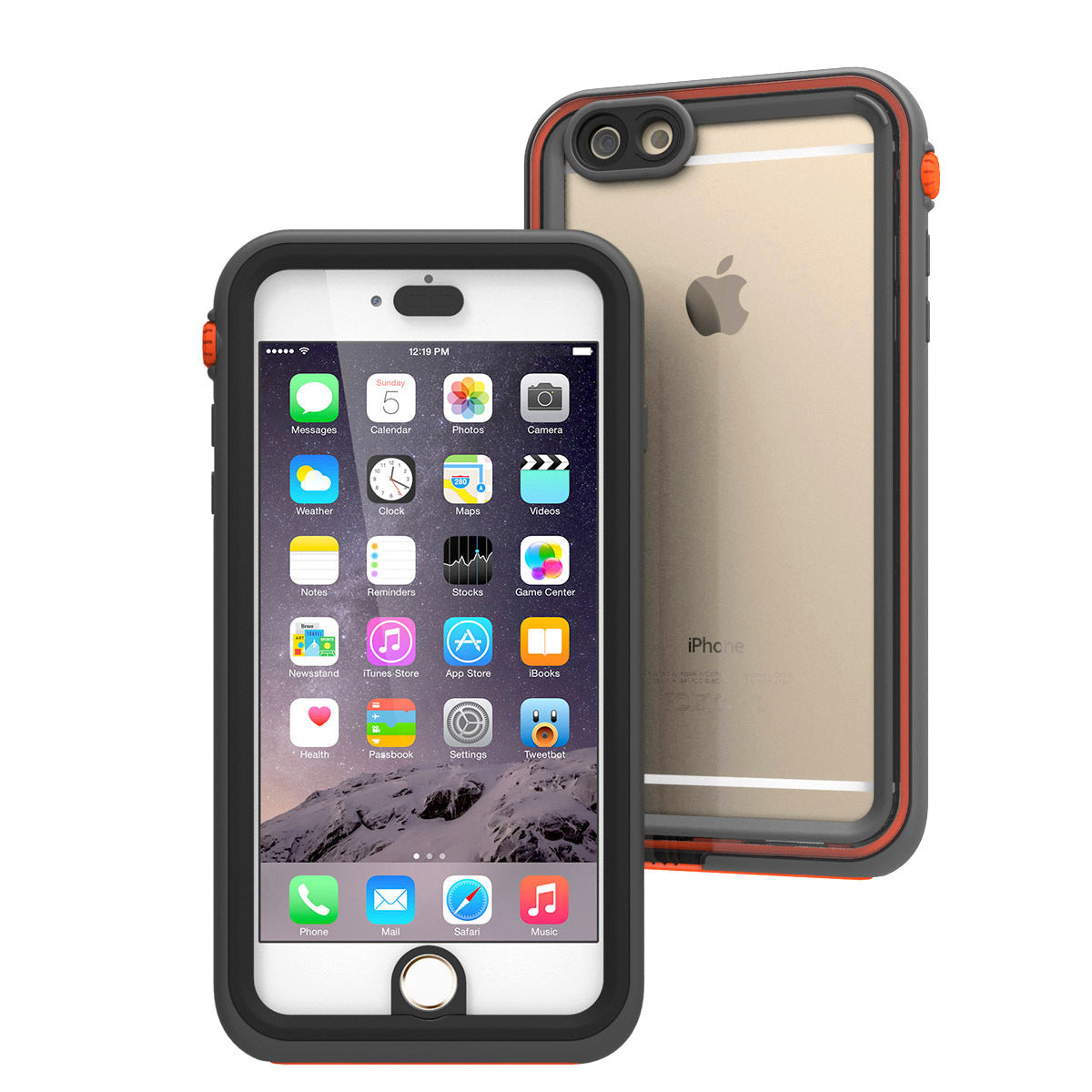 Waterproof iPhone 6 Plus Case - Shockproof & Dustproof Protection for Swimming, Outdoor Activities & Daily Use