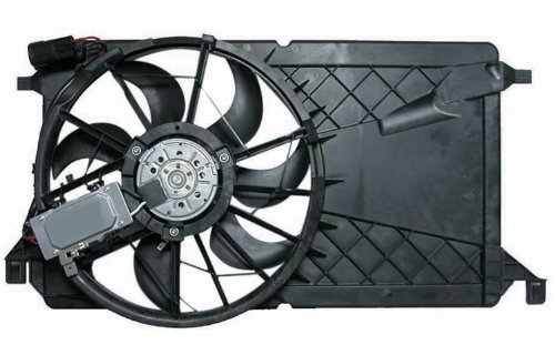 Dual Function Replacement Cooling Fan Assembly with Single Fan - Compatible with Various Electronics for Home & Office Use