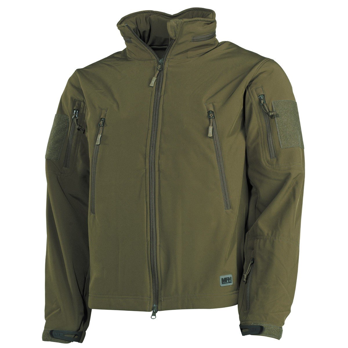 Men's Scorpion Soft Shell Jacket - Waterproof Windproof Outdoor Jacket for Hiking & Camping (OD Green) | Lightweight Fleece-Lined Winter Coat for Active Lifestyle