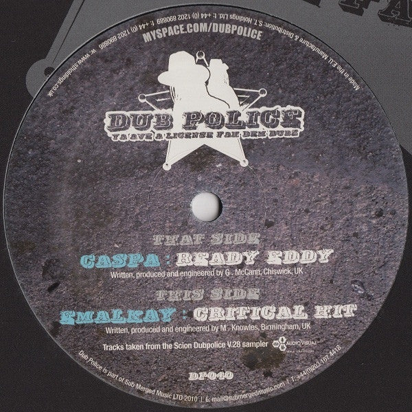 Caspa & Emalkay - Ready Eddy / Critical Hit 12