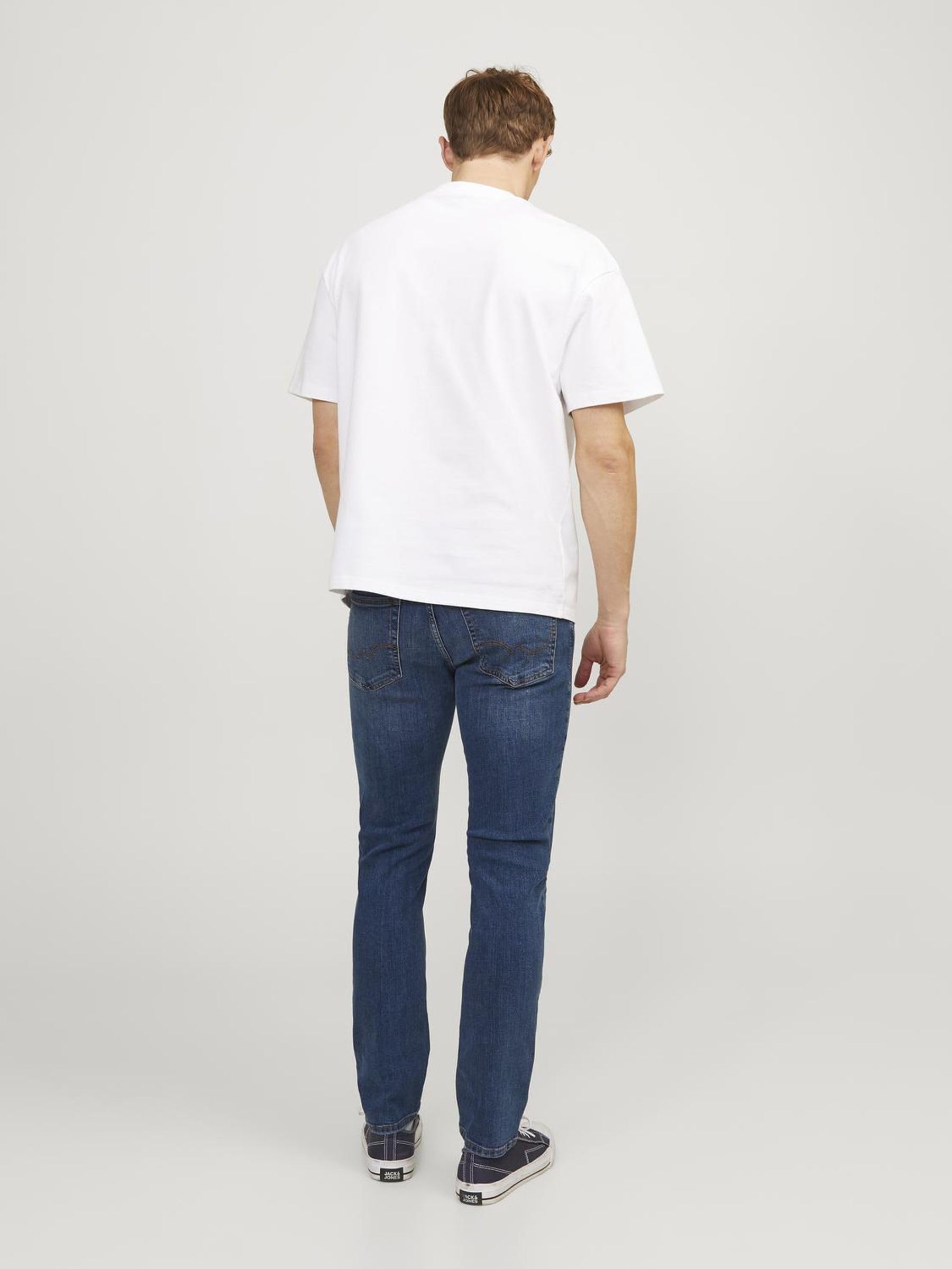 JACK & JONES Men's Tim 782 Slim Fit Stretch Denim Jeans - Comfortable & Stylish for Casual Wear, Work & Everyday Outfits