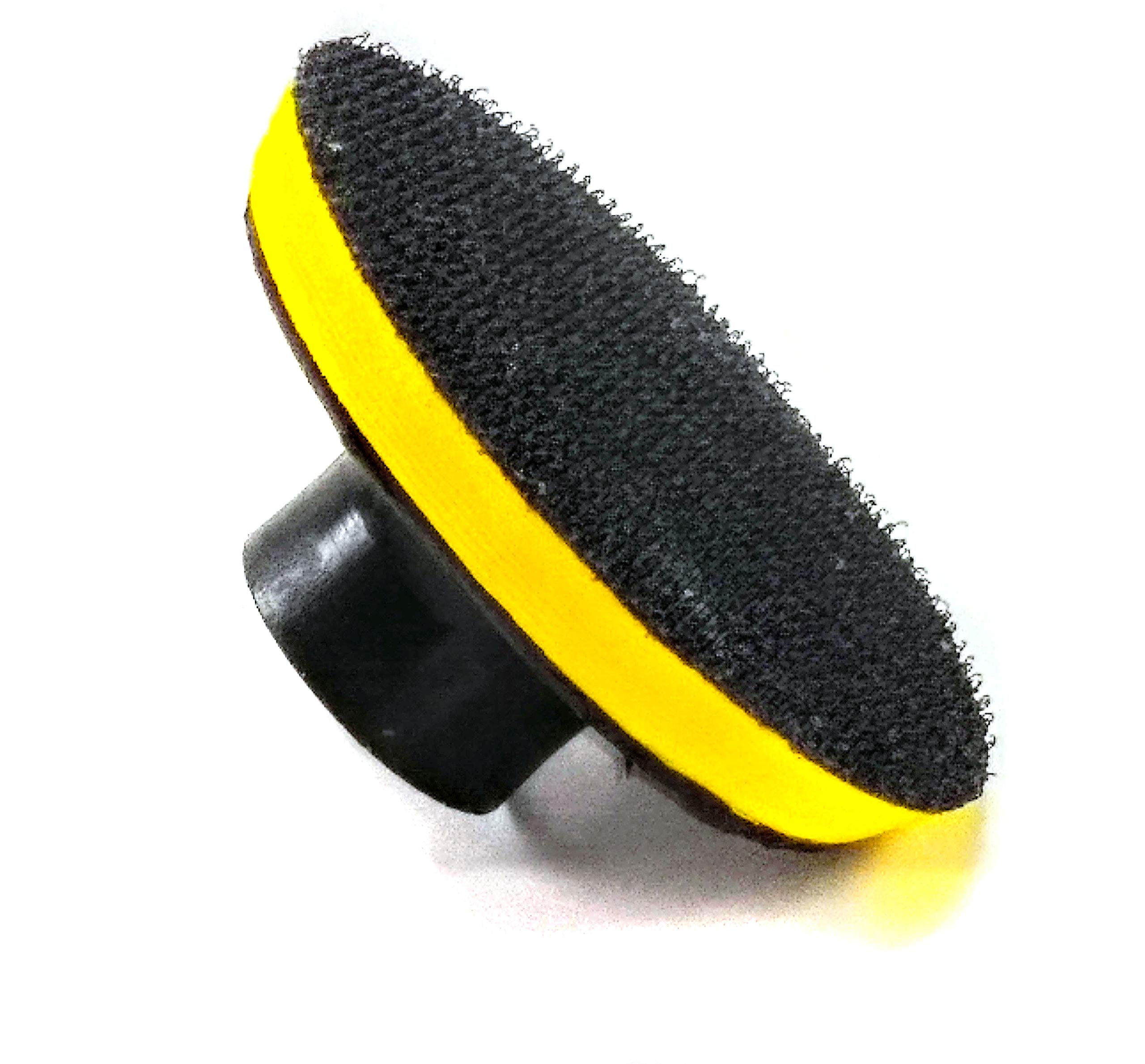 Drilax 3-Inch Hook and Loop Backing Pad for Angle Grinder - Compatible with Dewalt 5/8-11 Car Polisher Buffer | Perfect for Buffing, Polishing & Sanding | Ideal for Auto Detailing, Woodworking & Metal Finishing