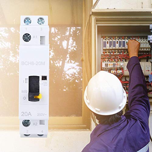 20A 230V Leakage Circuit Breaker with 2NC Control Switch - Safety Switch for Hair Dryers & Accessories - Perfect for Home, Salon, and Travel Use
