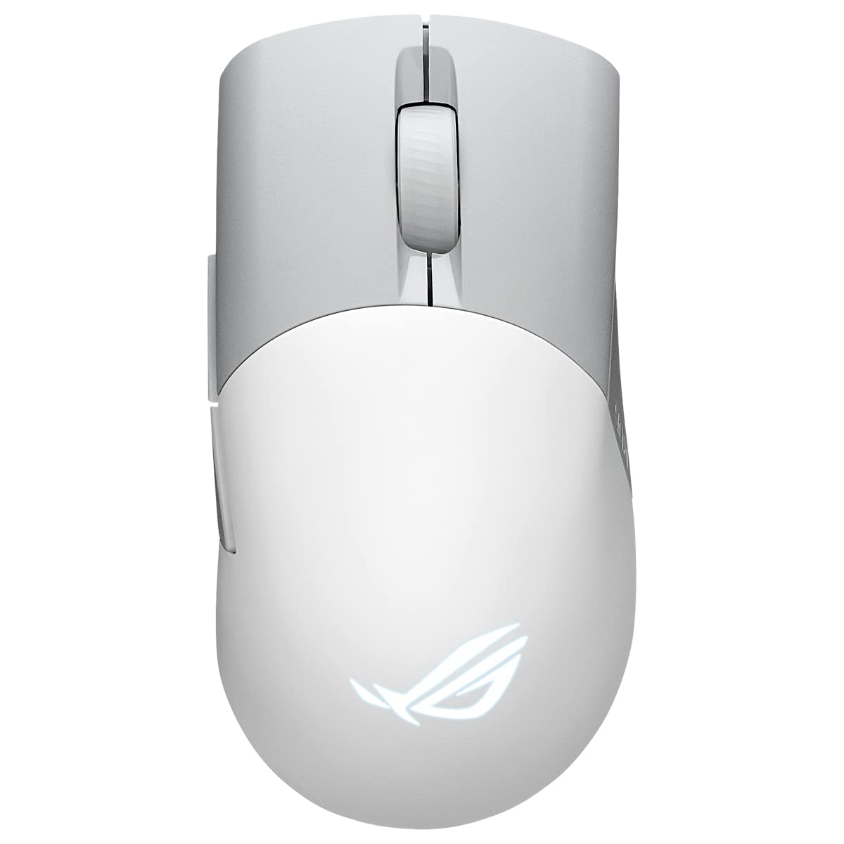 ASUS ROG Keris Wireless AimPoint White RGB Gaming Mouse - 36,000 DPI Optical Sensor, ROG Micro Switches, 2.4GHz RF & Bluetooth, 5 Programmable Buttons - Perfect for FPS, MOBA & Esports Gaming