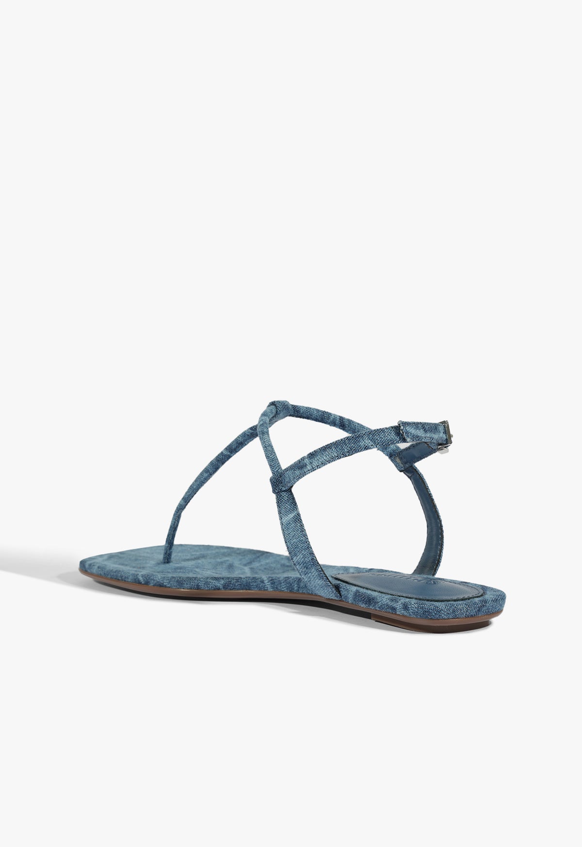 Elsha Women's Denim Sandals - Comfortable Strappy Summer Sandals for Beach, Walking & Casual Outfits