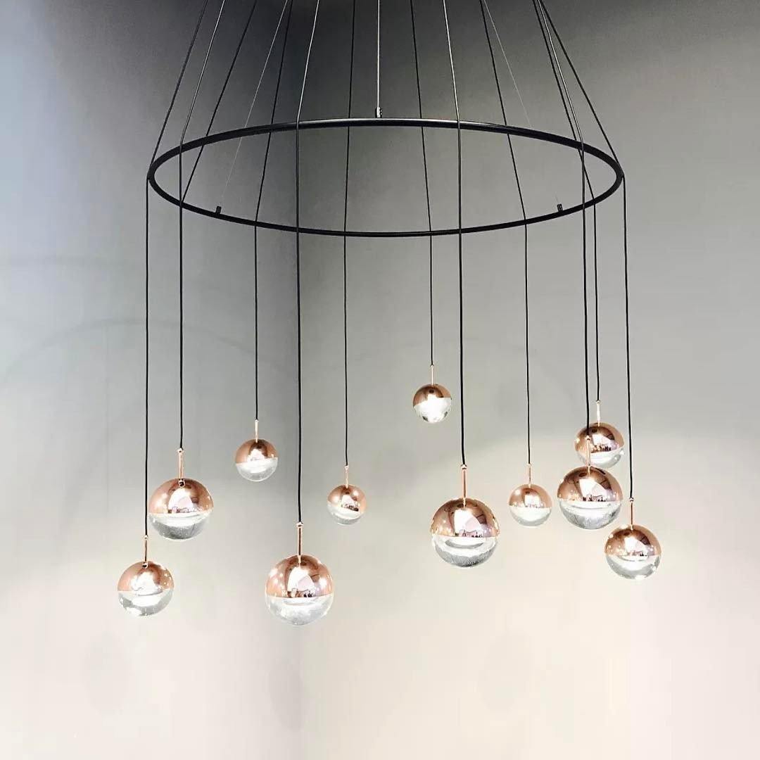 Dora Modern LED Pendant Light Fixture - Adjustable Hanging Chandelier for Kitchen Island, Dining Room, Bedroom & Living Room Lighting