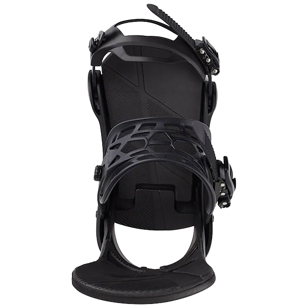 Burton 24/25 Mission Re:Flex Snowboard Bindings - Black | All-Mountain Performance for Men & Women | Perfect for Freestyle and Powder Riding