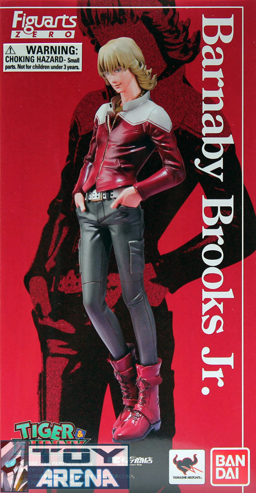 Figuarts Zero Tiger & Bunny Barnaby Brooks Jr. Action Figure - Tamashii Nations Web Shop Exclusive - Perfect for Anime Collectors & Display Cases