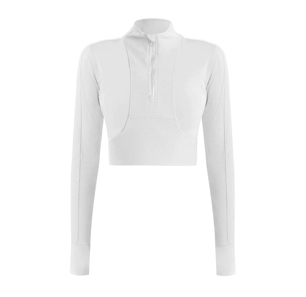 Women's Lightweight Stretchy Athletic Jacket - Full Zip Running & Workout Track Jacket for Gym, Yoga & Outdoor Activities