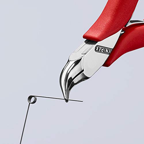 KNIPEX 3541115 Electronics Pliers - Precision Needle Nose Pliers for Electronics Repair, Jewelry Making & Crafting - Professional Grade Tool for DIY & Electrical Work