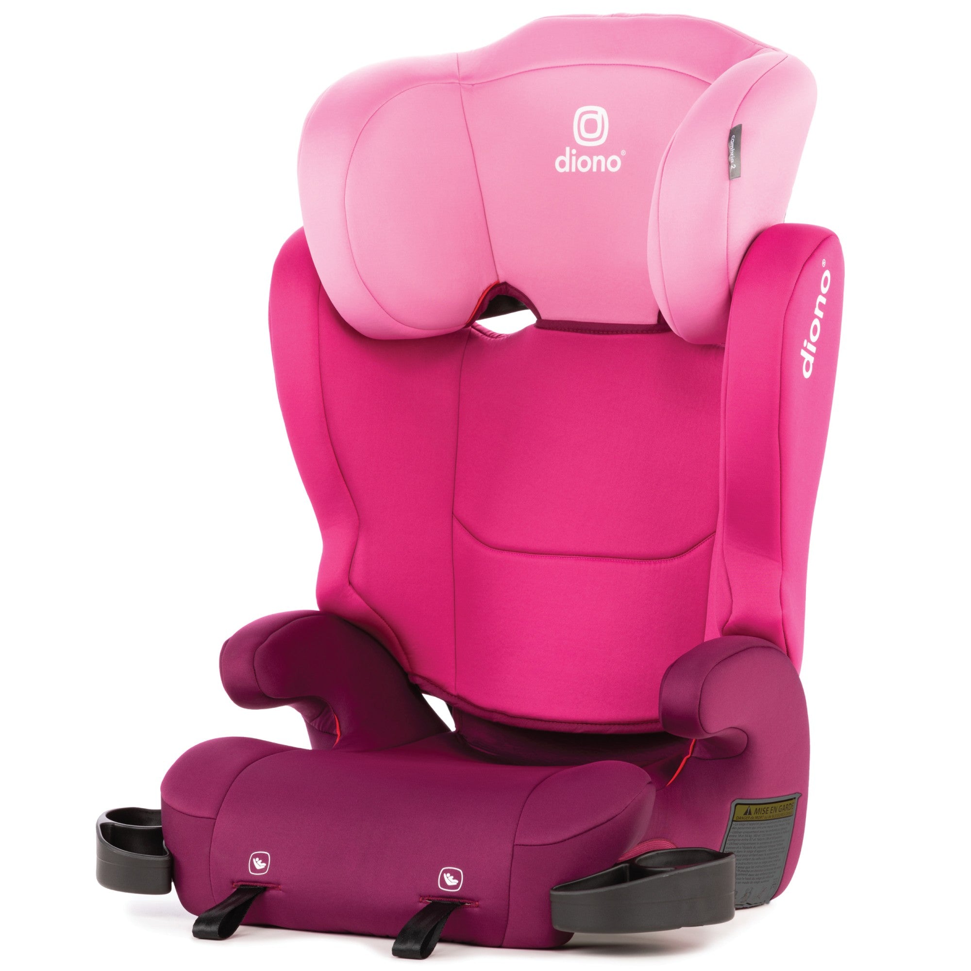 Diono Cambria 2 Back Booster Car Seat for Kids - Safe & Comfortable High Back Booster for Travel & Everyday Use