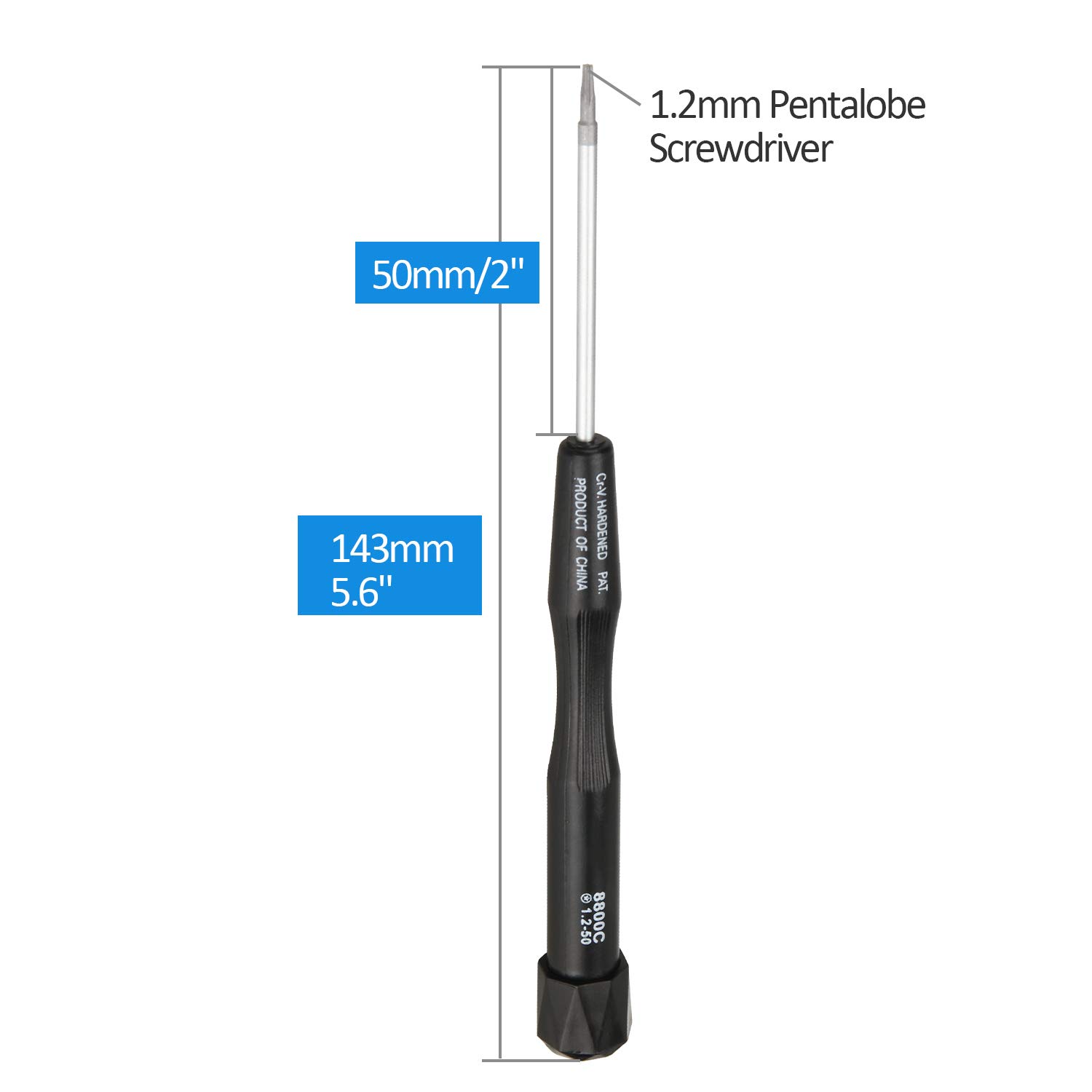 HQMaster Pentalobe Screwdriver Set for Apple MacBook Air & Pro - 5-Point Star Screwdriver Kit for Retina Display MacBook Laptop Bottom Cover Repair - Perfect for DIY Computer Maintenance and MacBook Case Opening