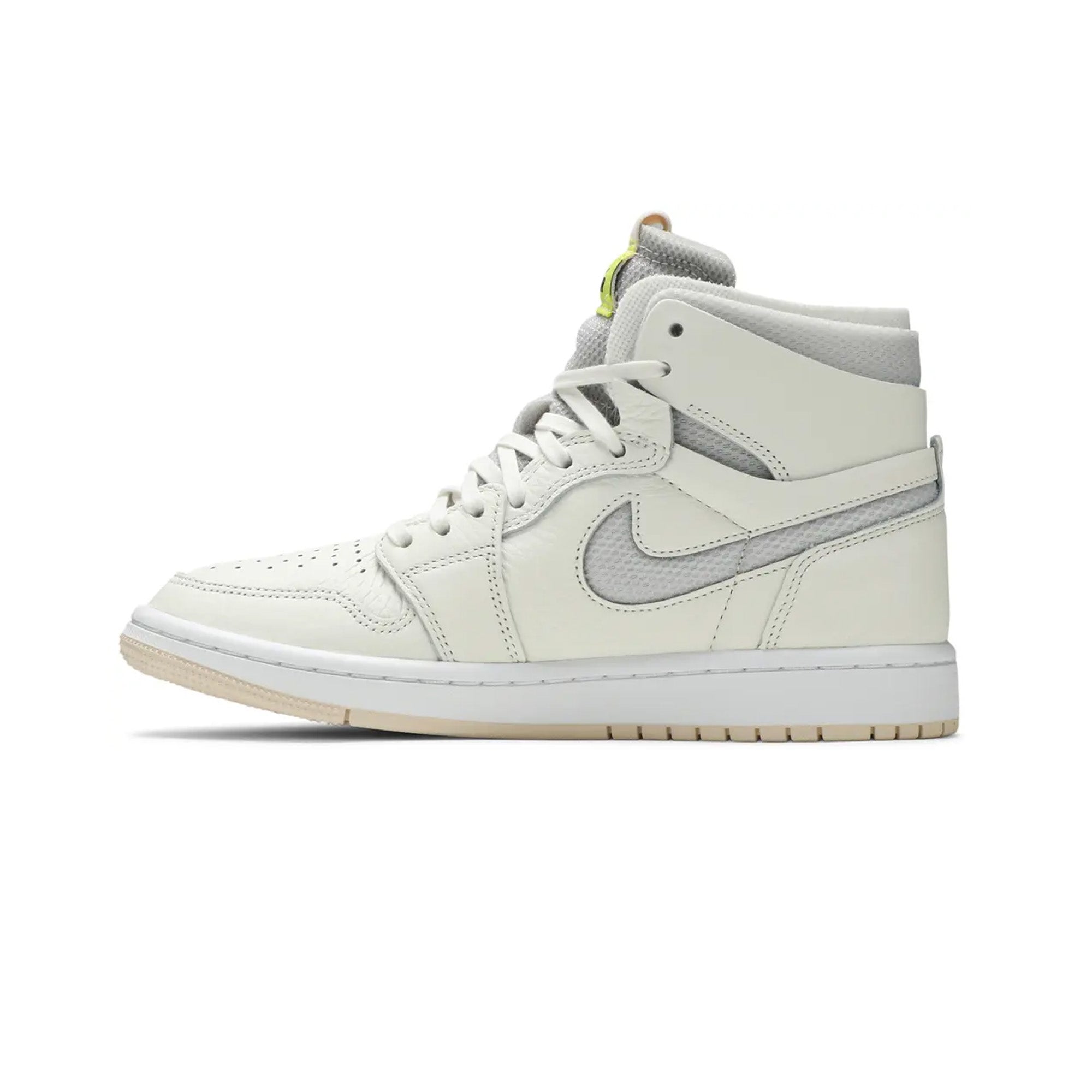 Air Jordan 1 High Zoom CMFT 'Sail' White Women's Basketball Shoes - Comfortable Sneakers for Running, Gym & Streetwear Fashion