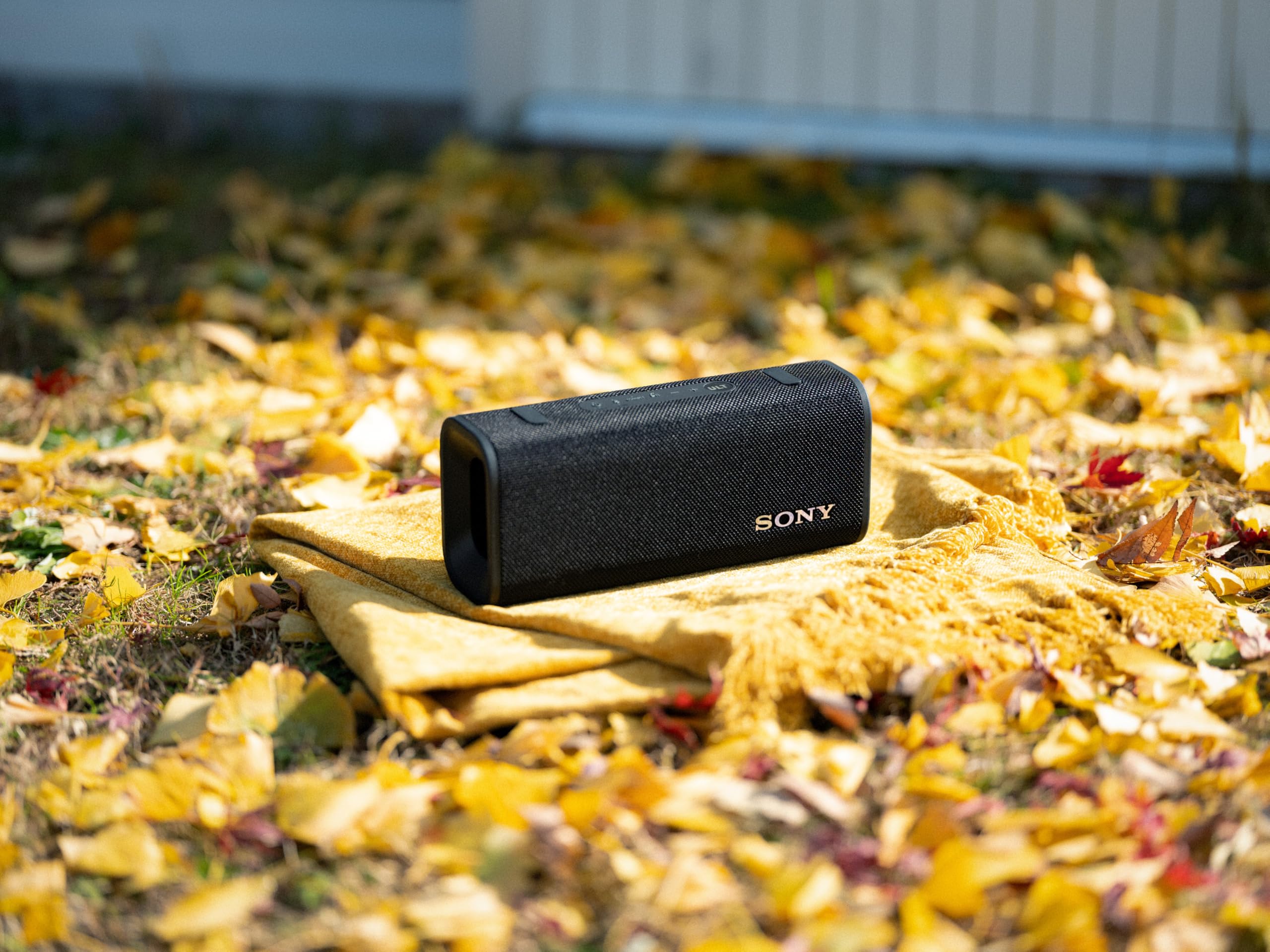 Sony ULT Field 3 Wireless Portable Bluetooth Speaker - IP67 Waterproof, Dustproof, Shockproof with Enhanced Bass - 24 Hour Battery Life - Shoulder Strap (SRSULT30B, Black) - Perfect for Outdoor Adventures, Beach Parties, Camping & Travel