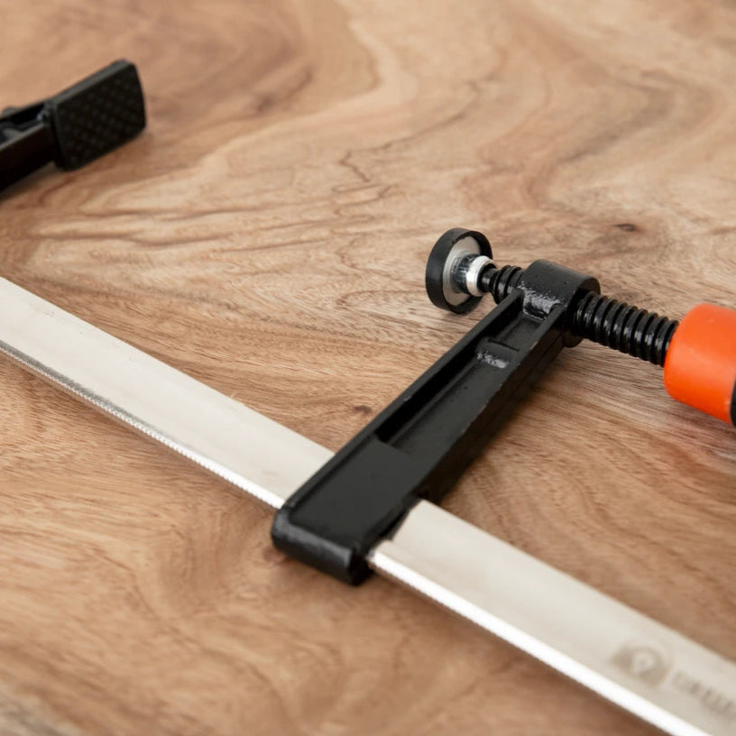 Heavy-Duty Quick Action F Clamps 80mm x 300mm - Woodworking & Metalworking Clamps by Timberlock Tools - Perfect for DIY Projects, Carpentry, and Welding