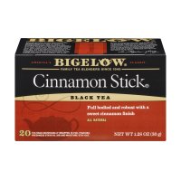 Bigelow Cinnamon Stick Tea Bags - 20 Count | Herbal Tea for Relaxation & Wellness | Perfect for Cold Evenings & Stress Relief