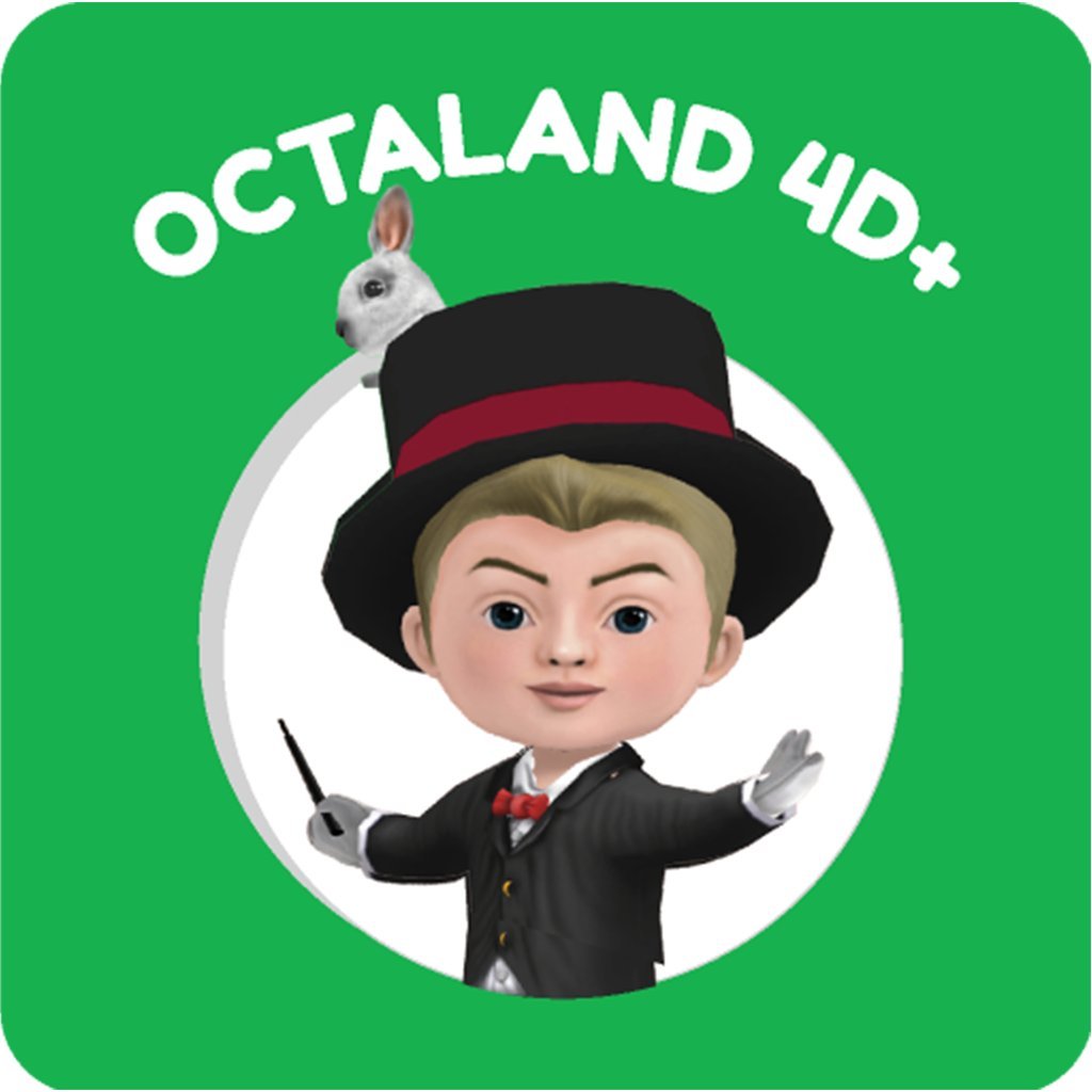 Octaland 4D Flash Cards for Kids - Interactive Learning & Memory Game | Perfect for Homeschooling, Classroom & Early Childhood Education