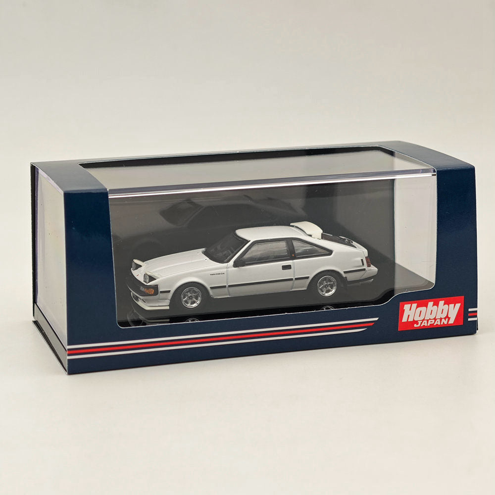 1:64 Scale Hobby Japan Toyota Celica XX (A60) 1983 2000GT TWINCAM24 Customized White Diecast Model Car - Collectible Miniature Vehicle for Display, Gifts, and Racing Enthusiasts