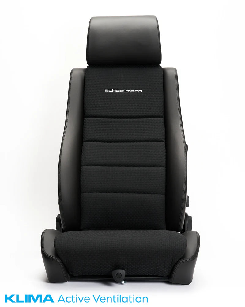 Scheel Mann Vario F XXL Climate Active Ventilation Seat - Premium Motorcycle Comfort for Long Rides & Hot Weather
