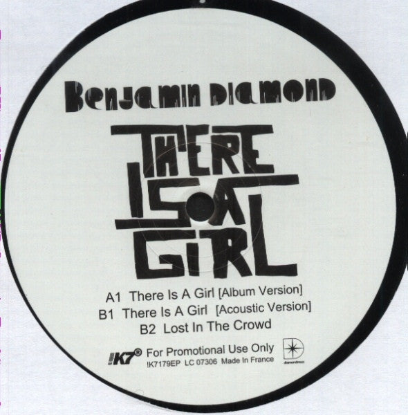 Benjamin Diamond - There Is A Girl (12