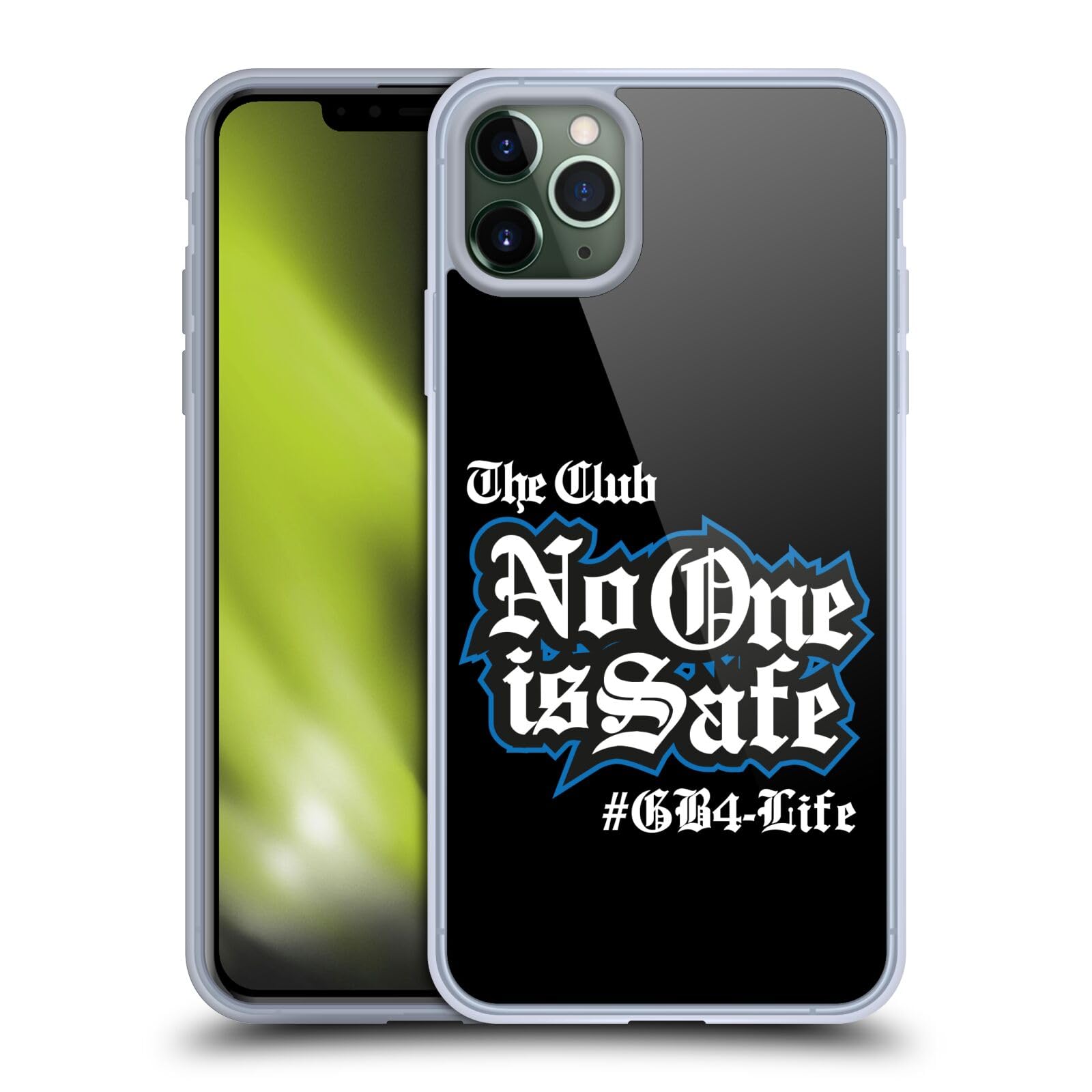 Officially Licensed WWE AJ Styles No One is Safe Soft Gel Phone Case for Apple iPhone 11 Pro Max - Durable Protection with Stylish Wrestling Design, Perfect for WWE Fans and Daily Use
